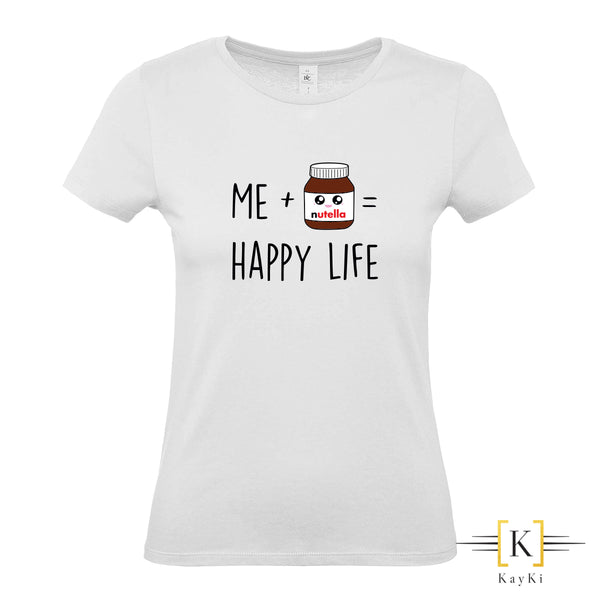 T-Shirt femme - Happy life