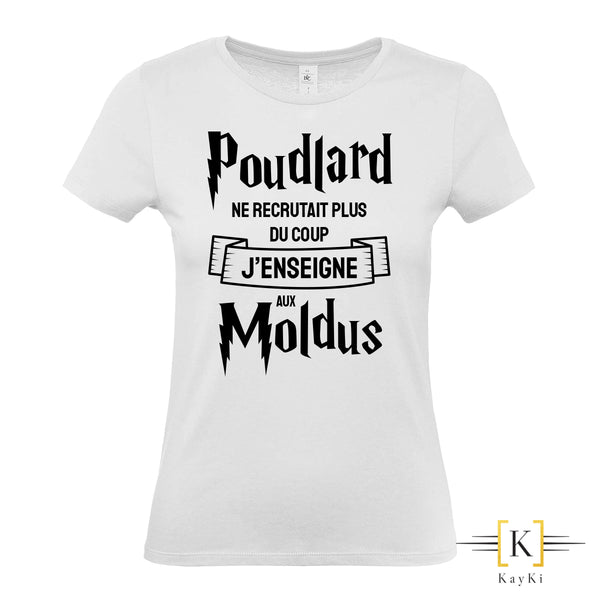 T-Shirt femme - J'enseigne aux Moldus