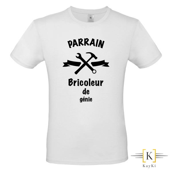 T-Shirt - Parrain bricoleur de génie