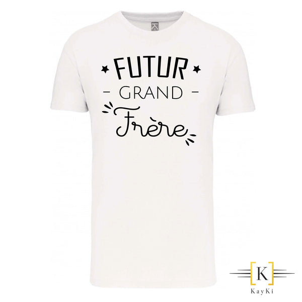 T-shirt enfant personnalisé - Futur Grand-Frère - My Pretty Little Store