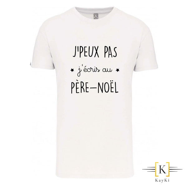 T-Shirt enfant - J'Peux pas, j'écris au Père-Nöel