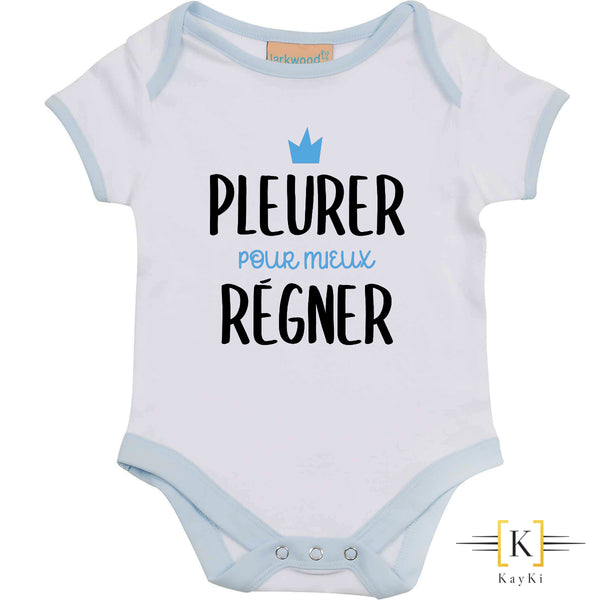 Body bébé - Pleurer pour mieux régner/Blue