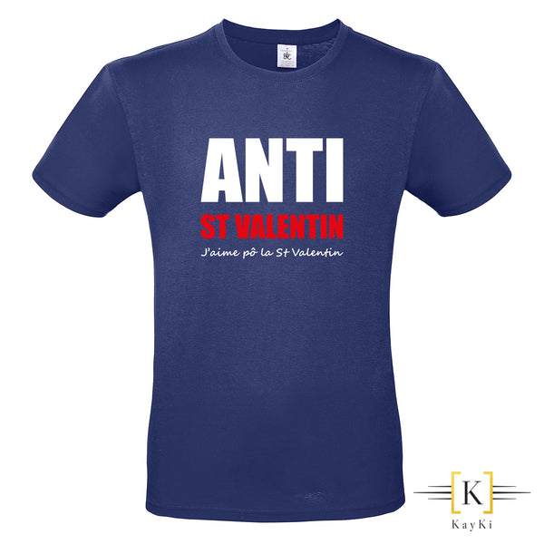 T-Shirt homme - ANTI St Valentin