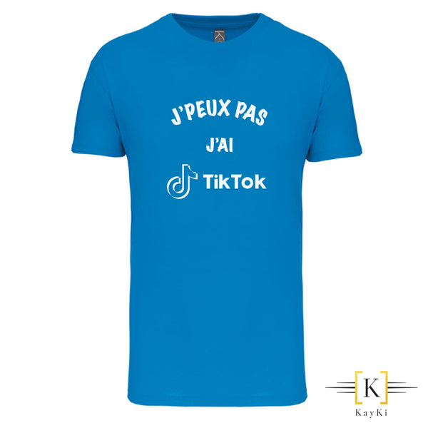 Tee-shirt enfant anime je peux pas j ai