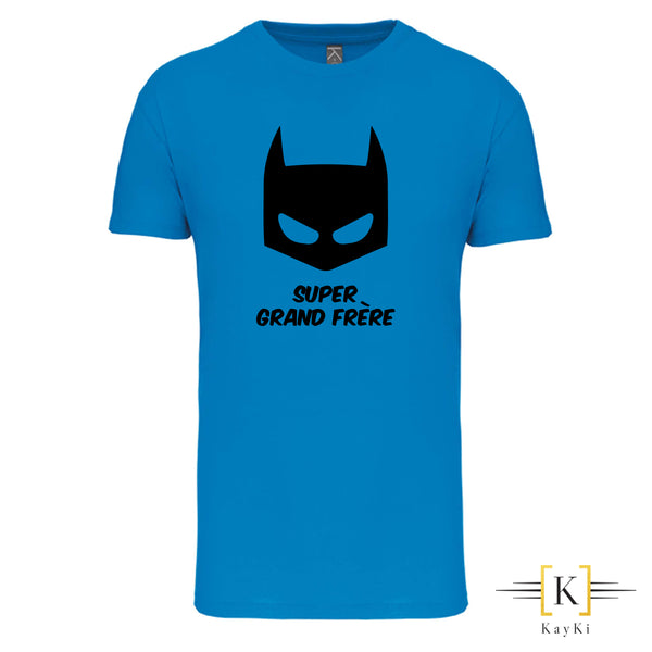 T-Shirt enfant (garçon) - super grand frère (batman)