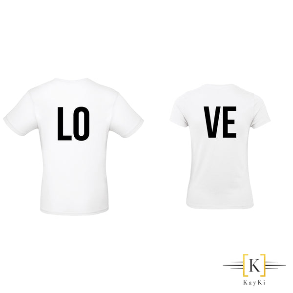 T-Shirt Couples - LOVE
