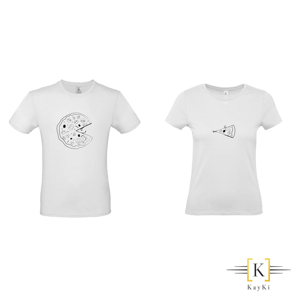 T-Shirt Couples - Pizza