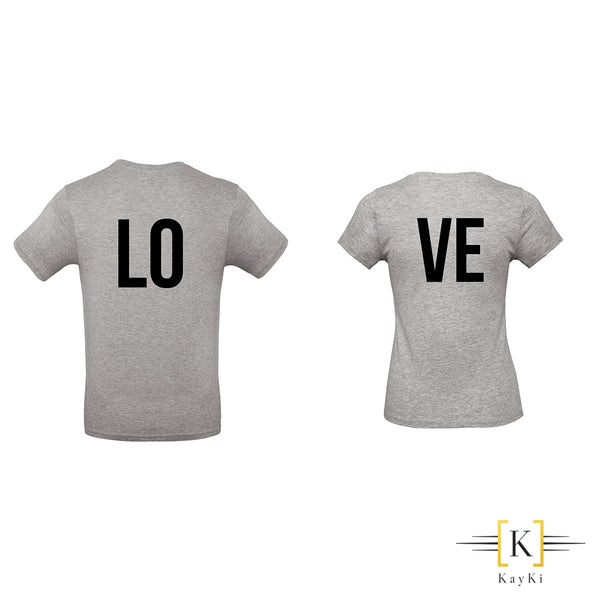 T-Shirt Couples - LOVE