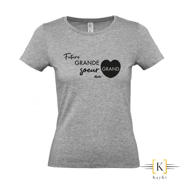 T-Shirt femme - Soeur au grand coeur