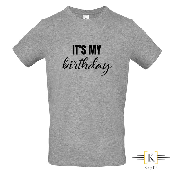 T-Shirt homme - It's my birthday