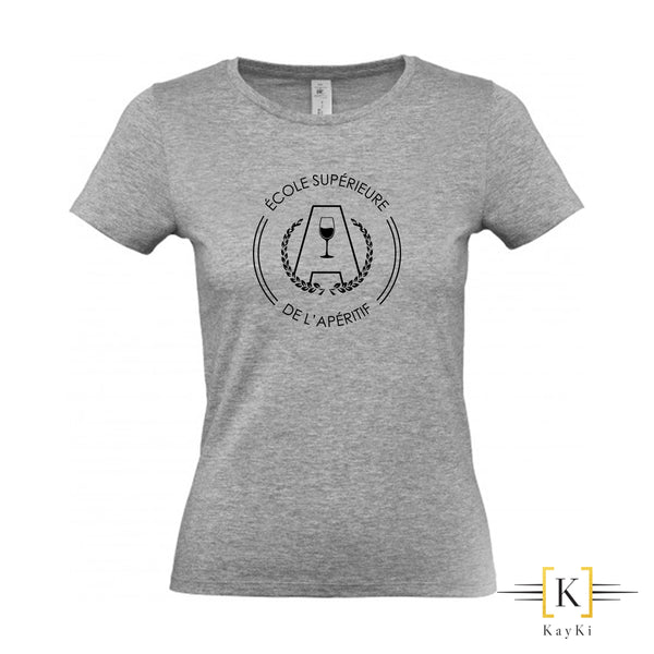 T-Shirt femme - Ecole apéritif