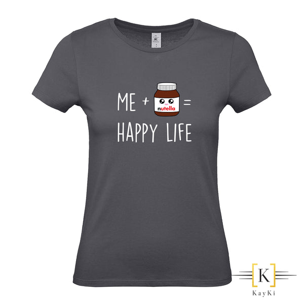 T-Shirt femme - Happy life