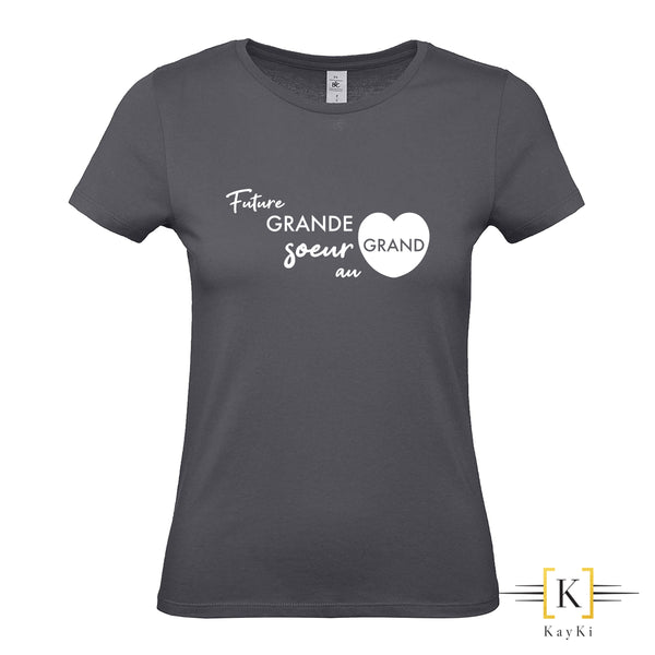 T-Shirt femme - Soeur au grand coeur