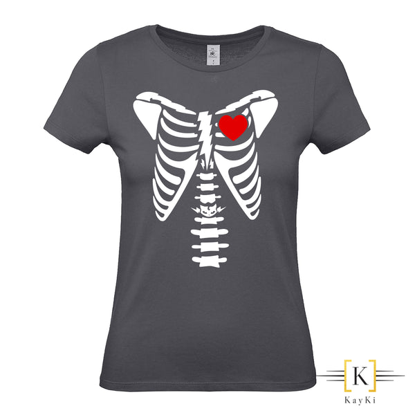 T-Shirt femme - Vue de l'intérieur