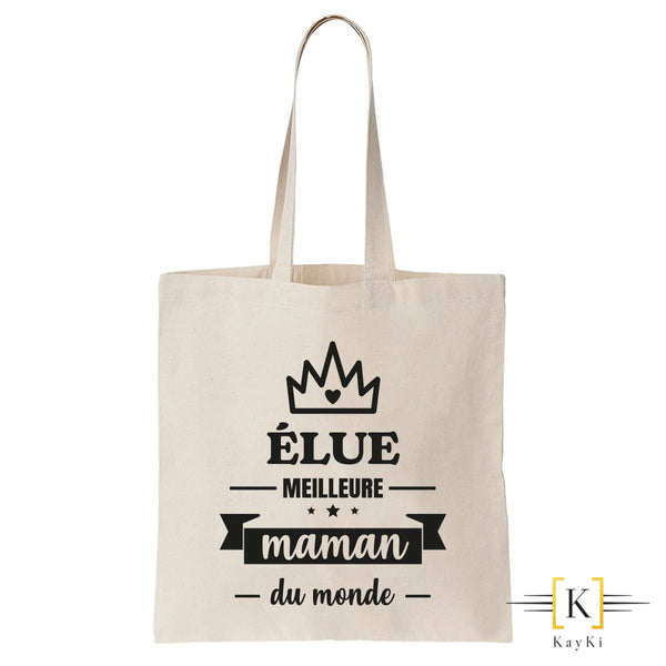 Sac shopping - Elue meilleure maman du monde
