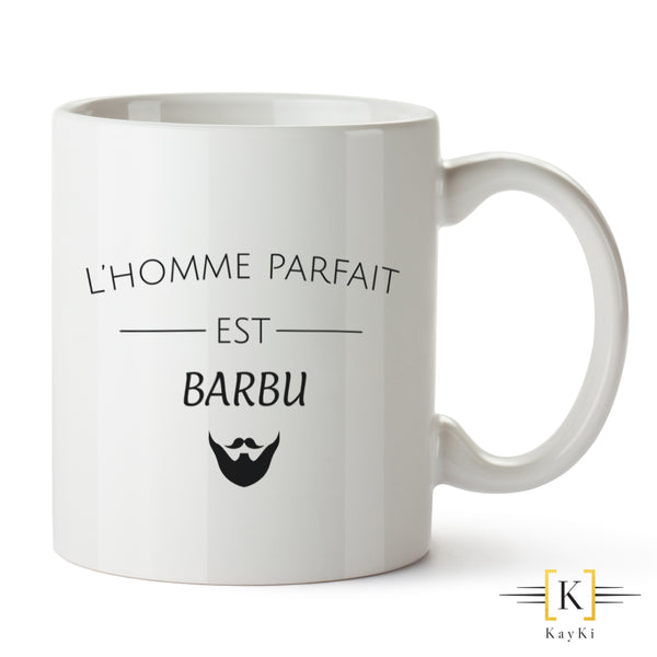 MUG - L'homme parfait est barbu
