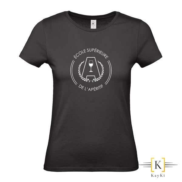 T-Shirt femme - Ecole apéritif