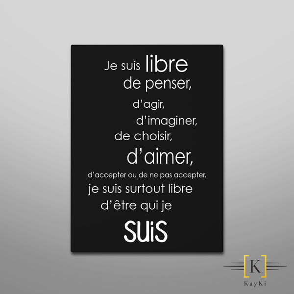Cadre - Je suis libre