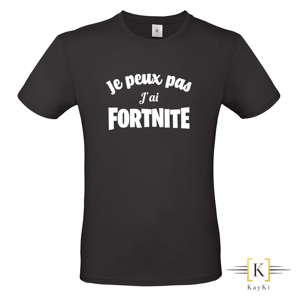 T-Shirt - Je peux pax j'ai FORTNITE