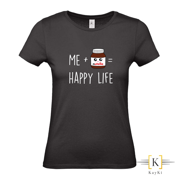 T-Shirt femme - Happy life