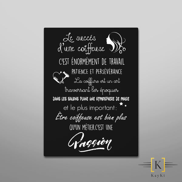 Cadre - Coiffeuse