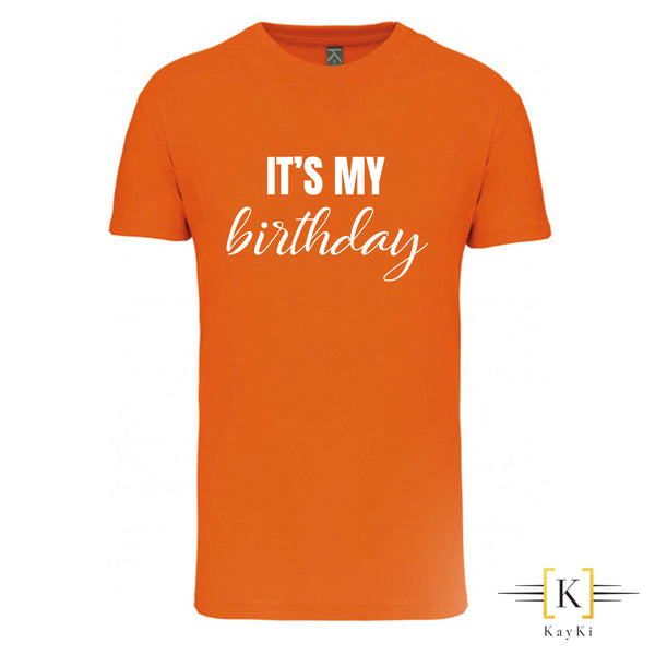T-Shirt enfant (mixte) - It's my birthday