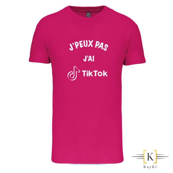 Tee-shirt enfant anime je peux pas j ai