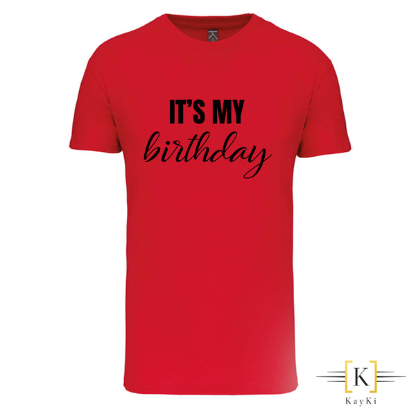 T-Shirt enfant (mixte) - It's my birthday