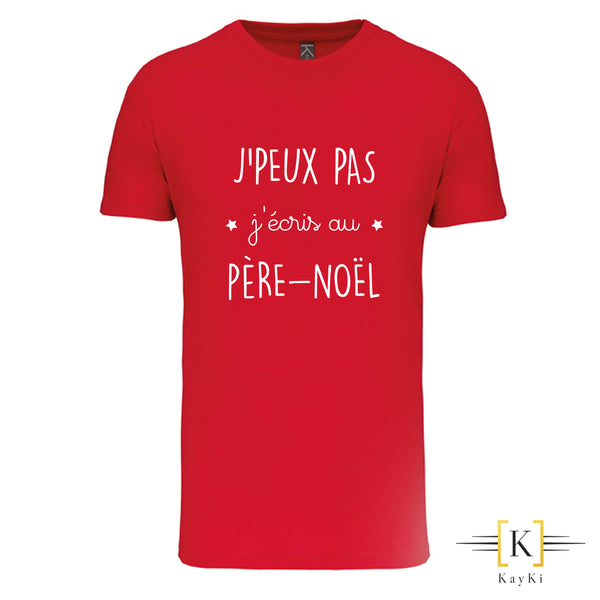 T-Shirt enfant - J'Peux pas, j'écris au Père-Nöel