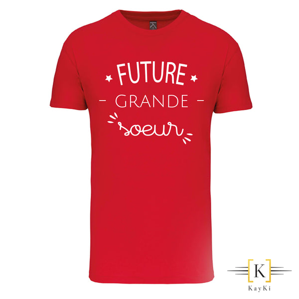 T-Shirt enfant (fille) - Future grande soeur
