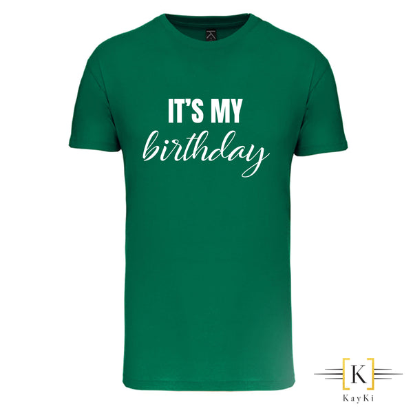 T-Shirt enfant (mixte) - It's my birthday